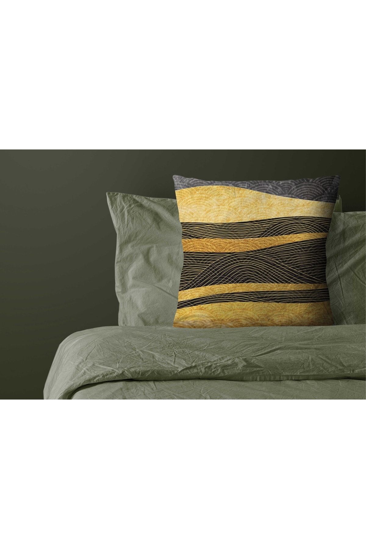 Özel Tasarım 5'lü Çift Taraf Baskılı Premium Kırlent Kılıfı - Görsel 4