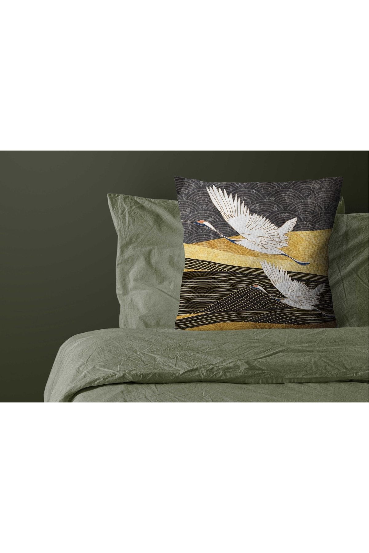 Özel Tasarım 5'lü Çift Taraf Baskılı Premium Kırlent Kılıfı - Görsel 5